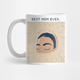 Best Mom Ever - Mother's Day - 1bit Pixelart Mug